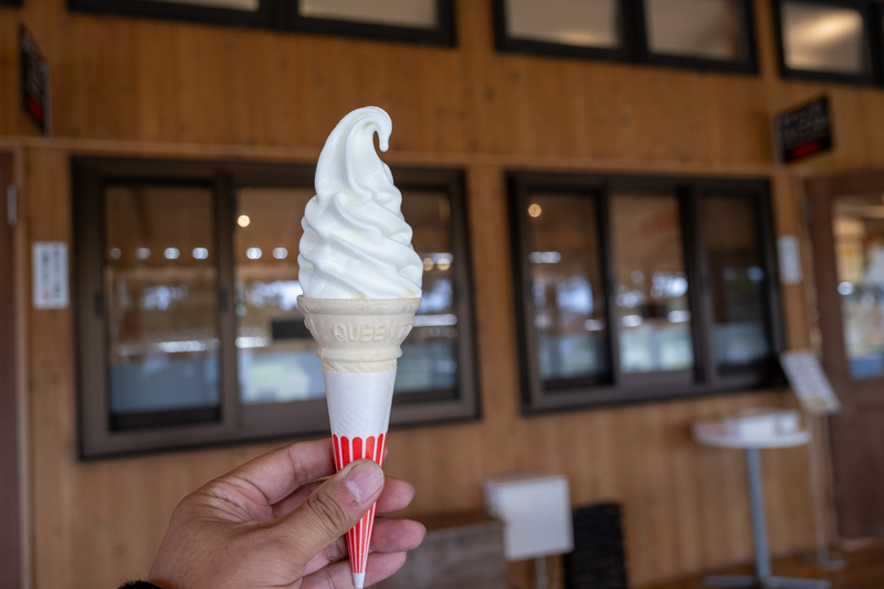 イデボクのソフトクリーム