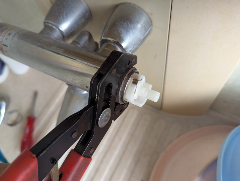 TUMG40CRBの開閉ユニット交換手順