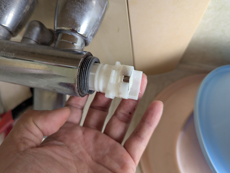 TUMG40CRBの開閉ユニット交換手順