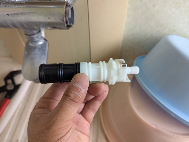 TUMG40CRBの開閉ユニット交換手順