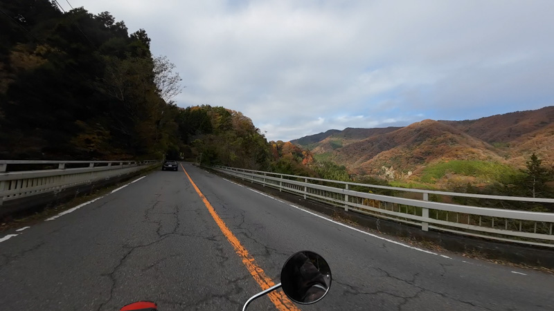 山中湖周辺へ林道ツーリング