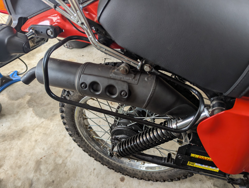 試作サイドバッグサポート