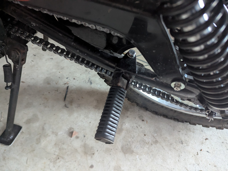 XL125Sタンデムステップ