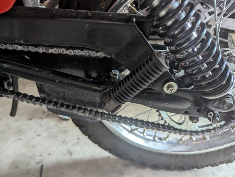 XL125Sタンデムステップ