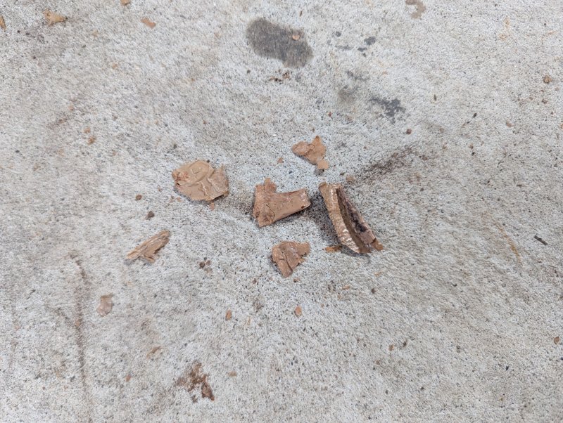 タンクの錆取り