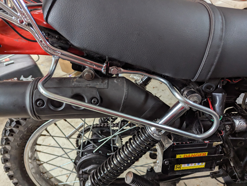 サイドバッグサポートの製作