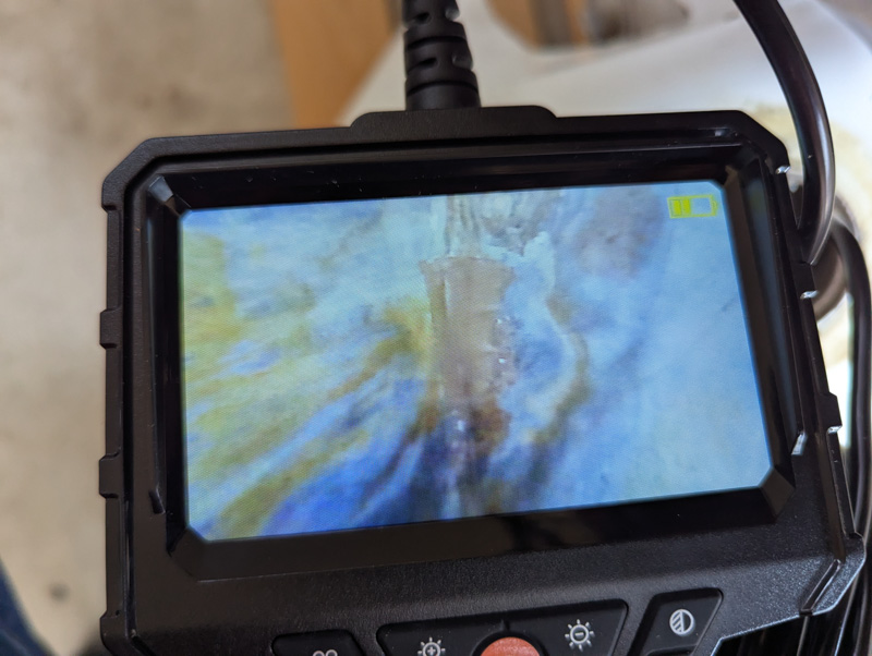 タンクの錆取り