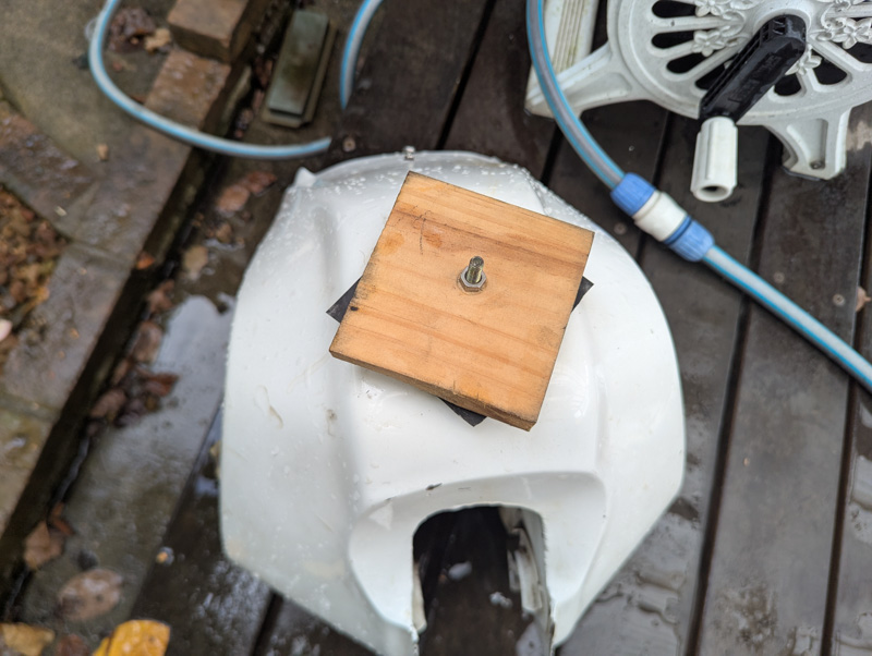 タンクの錆取り