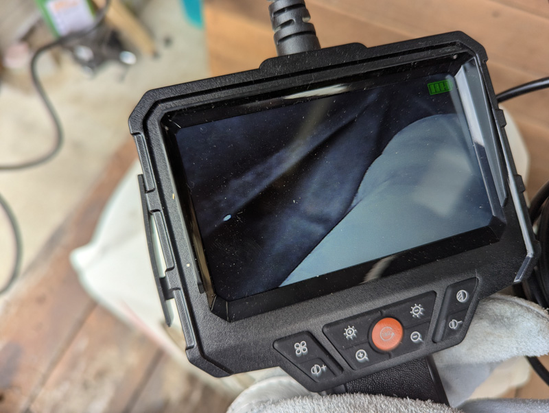 タンクの錆取り