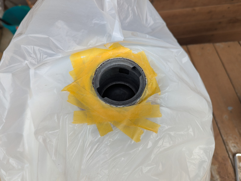 エポローバルをコーティング