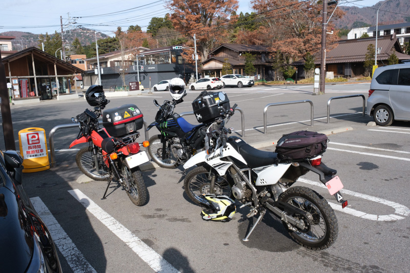 山中湖周辺へ林道ツーリング