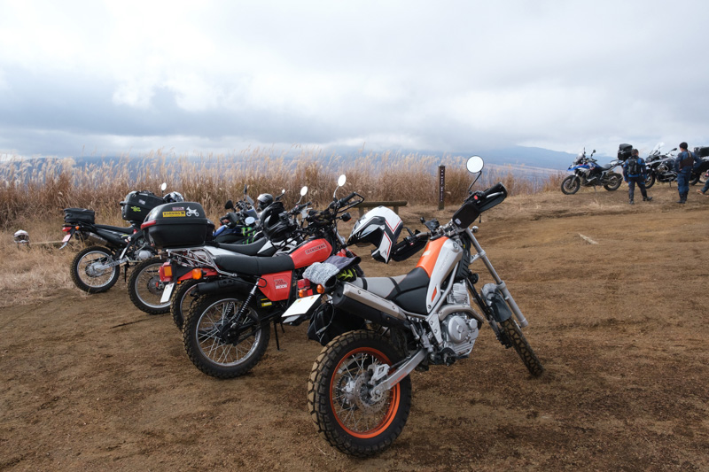 山中湖周辺へ林道ツーリング