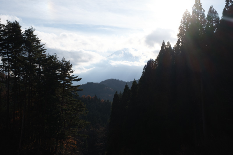 山中湖周辺へ林道ツーリング