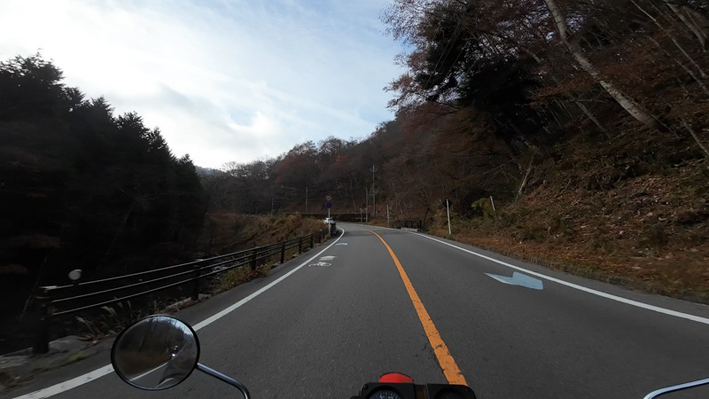 山中湖周辺へ林道ツーリング