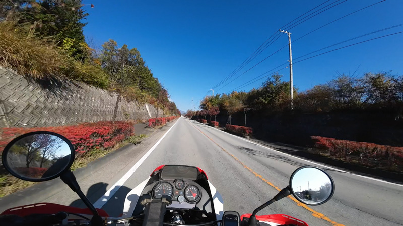 八ヶ岳紅葉ツーリング