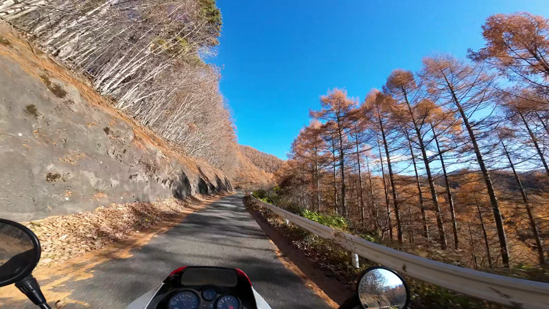 八ヶ岳紅葉ツーリング