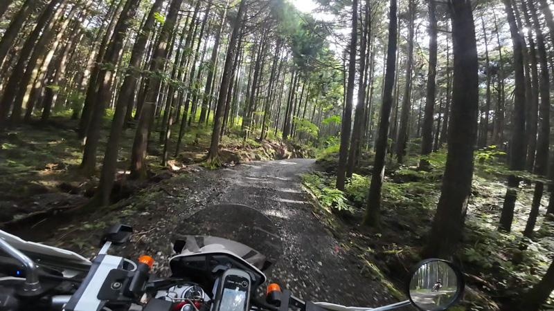 作業道 曽比奈線の地図（静岡）