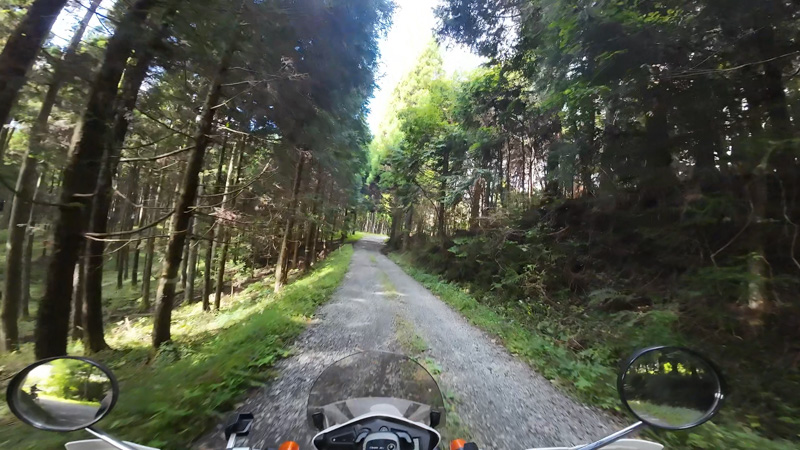 林道 富士本道場線の地図(静岡)