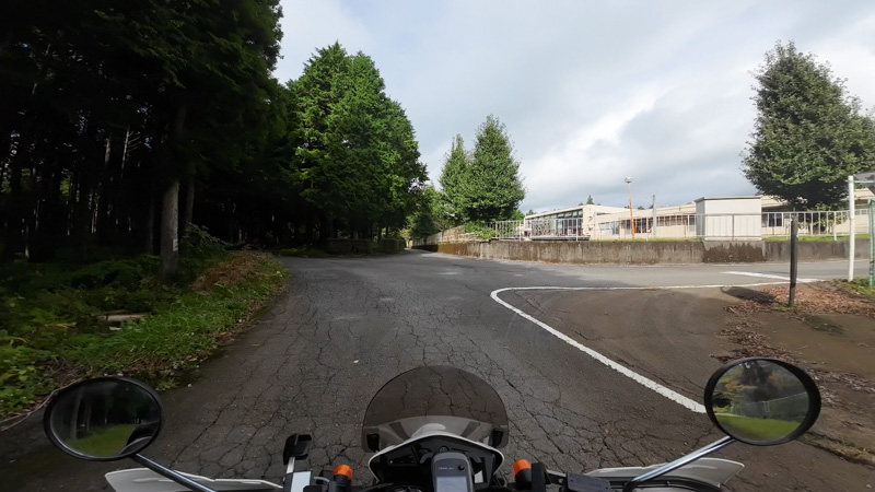 林道 富士本道場線の地図(静岡)