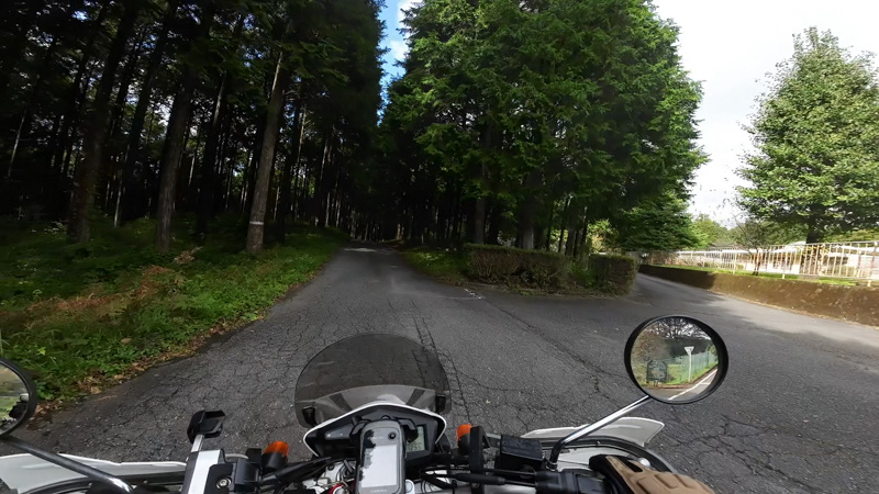 林道 富士本道場線の地図(静岡)