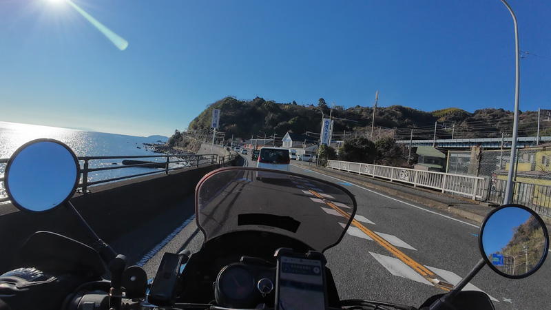 真鶴半島と椿ラインを走るツーリング