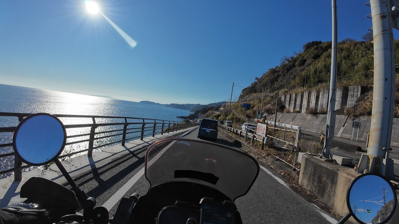 真鶴半島と椿ラインを走るツーリング