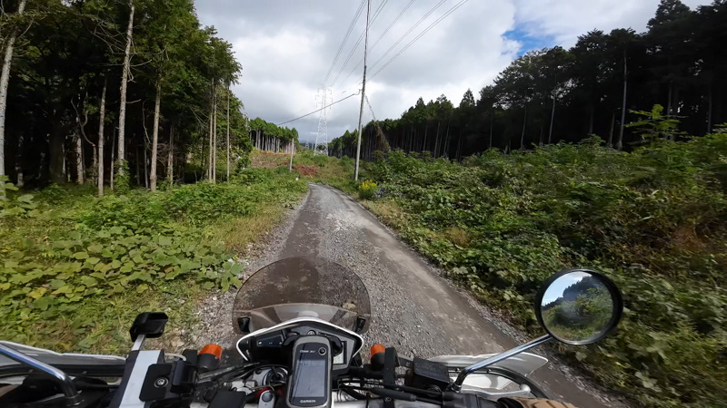 林道 寄坂線の地図（静岡）