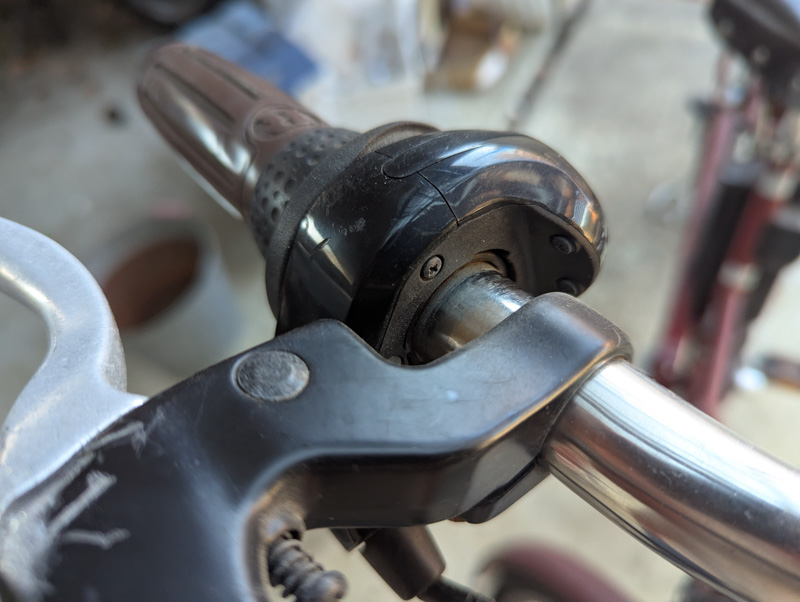 ブリジストン・ステップクルーズの変速ワイヤー交換