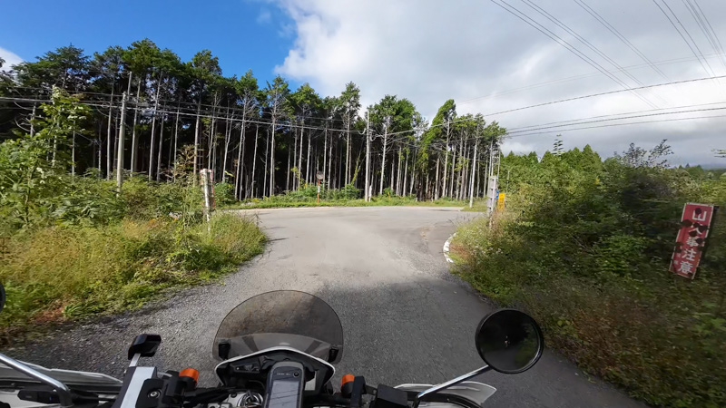 林道 寄坂線の地図（静岡）